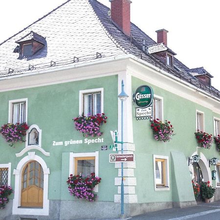 Gasthof Zum Gruenen Specht Oberzeiring Exterior foto