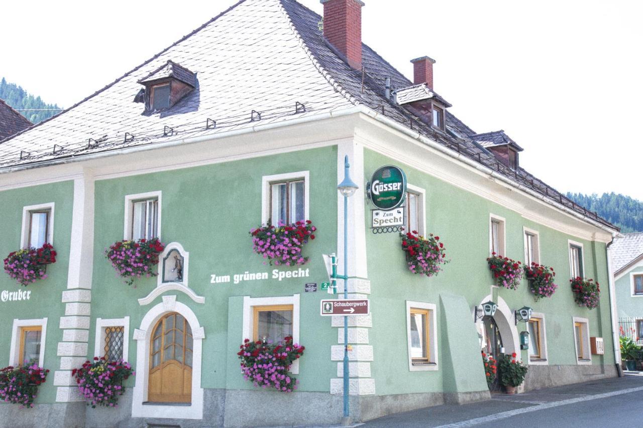 Gasthof Zum Gruenen Specht Oberzeiring Exterior foto