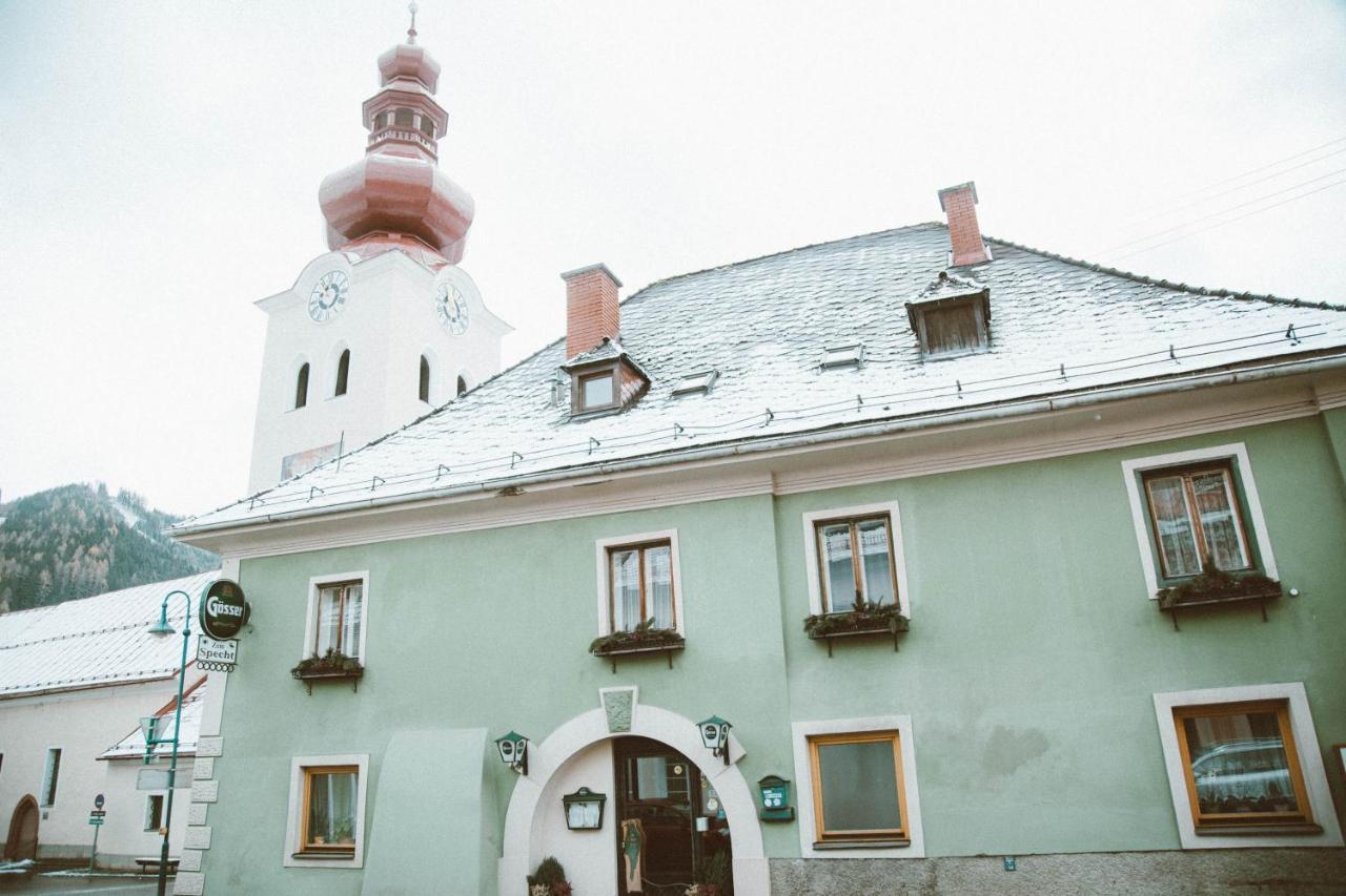 Gasthof Zum Gruenen Specht Oberzeiring Exterior foto